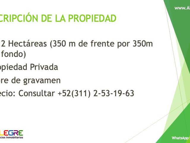 #39 - Terreno para Venta en Tepic - NT - 2