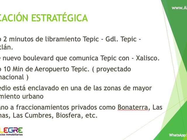 #39 - Terreno para Venta en Tepic - NT - 3