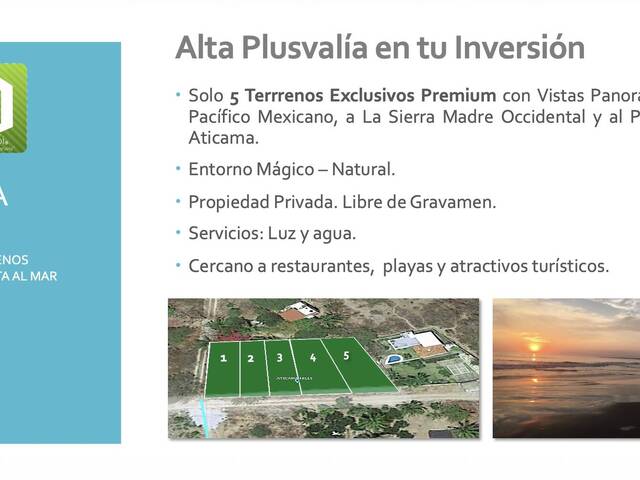 #65 - Área para Venta en San Blas - NT - 2